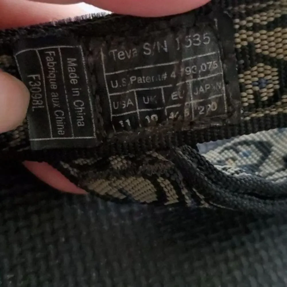 TEVA 1535 Storm Hiking Sandals Shoes Trail Water Sport Men's Size 11